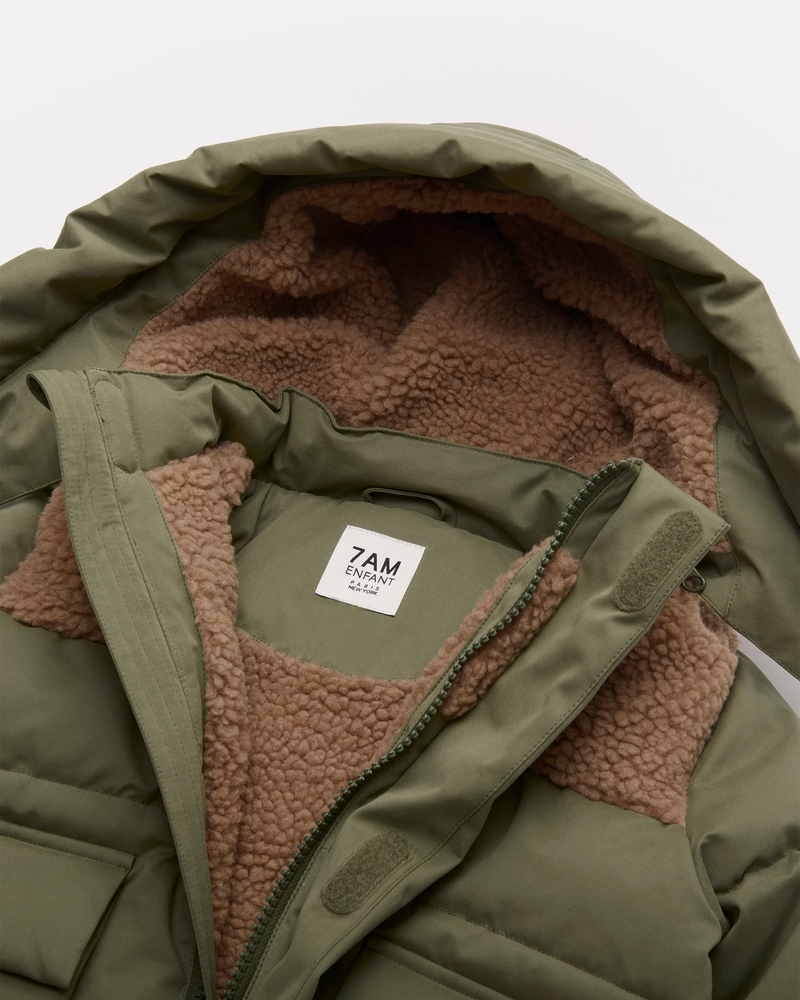 Puffer Jacket • Benji Appliqué