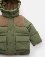 Puffer Jacket • Benji Appliqué