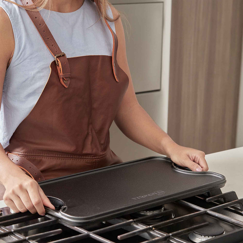Victoria - Reversible Cast Iron Griddle - 47 x 25 cm