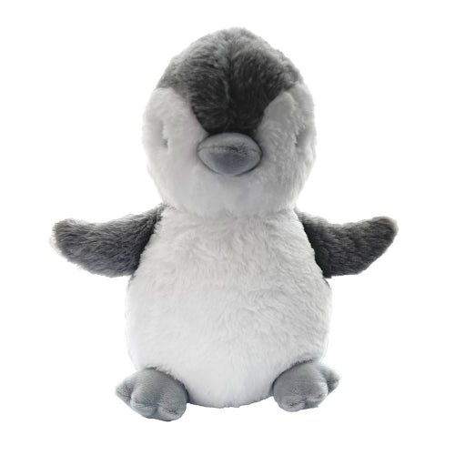 PLUSH - 11" FLEECE PENGUIN - GREY - Limolin 