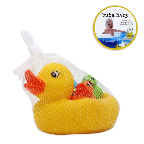 PLUSH - 4pk BATH TOYS - DUCK - Limolin 