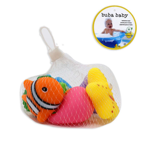 PLUSH - 6pk BATH TOYS - FISH - Limolin 