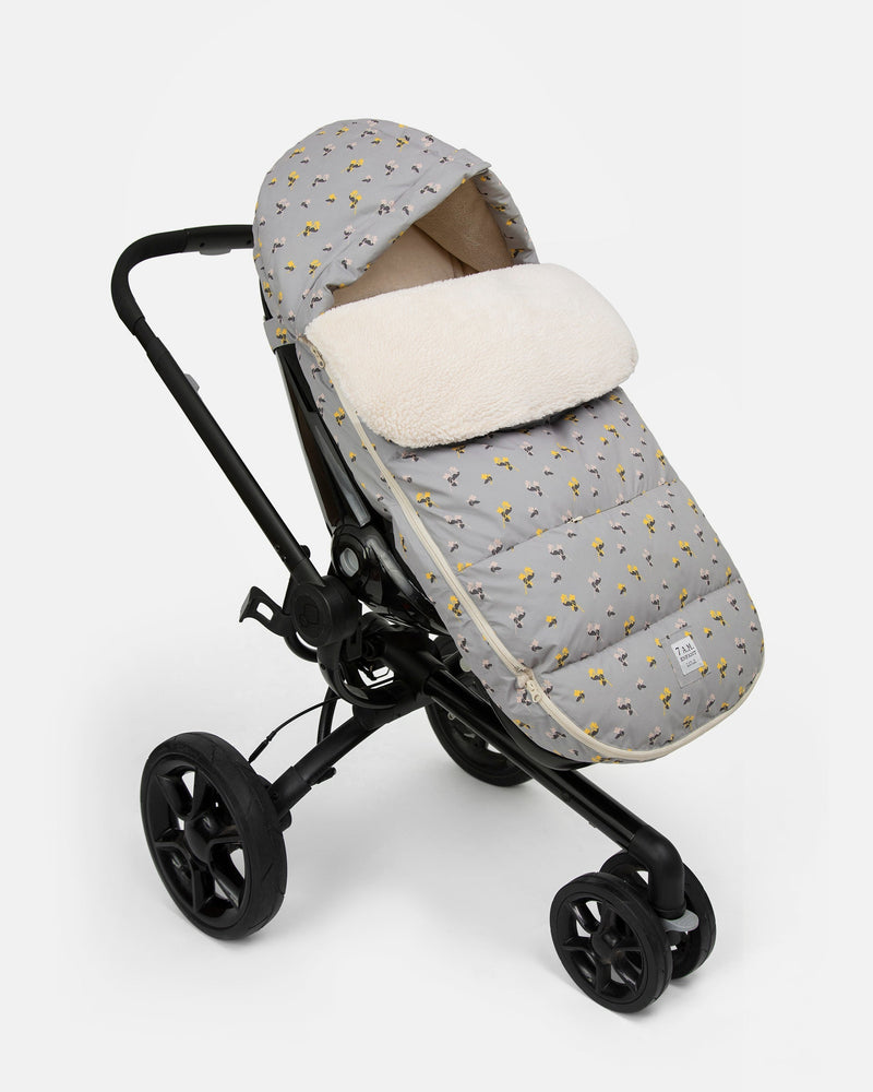 7AM - BenjiPOD - Prints Sherpa | Baby Sleep Pod for Infants and Toddlers Compatible with Strollers