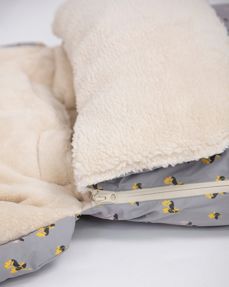 7AM - BenjiPOD - Prints Sherpa | Baby Sleep Pod for Infants and Toddlers Compatible with Strollers