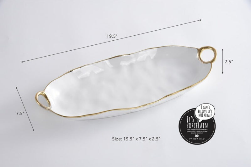 Pampa Bay - Deep Long Server with Handles - Limolin 