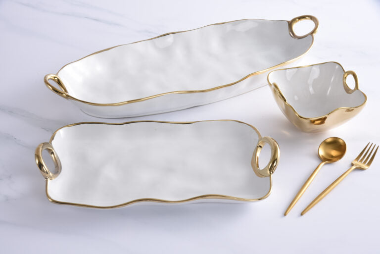 Pampa Bay - Deep Long Server with Handles - Limolin 