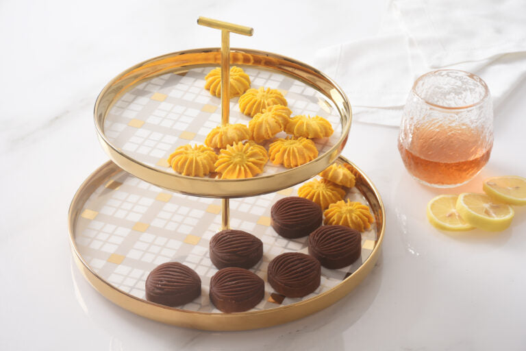 Pampa Bay - For the Holidays 2-Tiered Dish - Limolin 