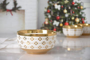 Pampa Bay - For the Holidays Snowflake Small Bowl - Limolin 