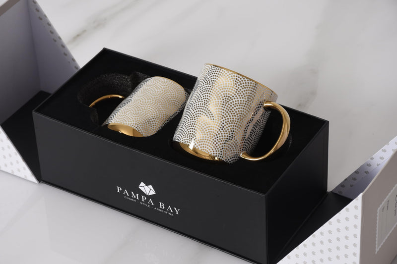 Pampa Bay - Gift Set Dotted Mugs - Limolin 