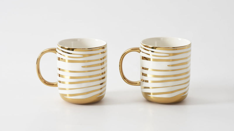 Pampa Bay - Gift Set Striped Mugs - Limolin 