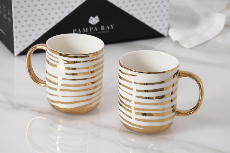 Pampa Bay - Gift Set Striped Mugs - Limolin 