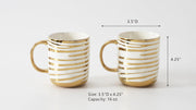 Pampa Bay - Gift Set Striped Mugs - Limolin 