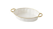 Pampa Bay - Golden Handles Oval Baking Dish - Limolin 