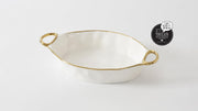 Pampa Bay - Golden Handles Oval Baking Dish - Limolin 
