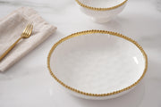 Pampa Bay - Golden Salerno Medium Shallow Bowl - Limolin 