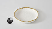 Pampa Bay - Golden Salerno Medium Shallow Bowl - Limolin 