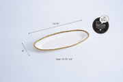 Pampa Bay - Golden Small Oval Serving Piece - Limolin 