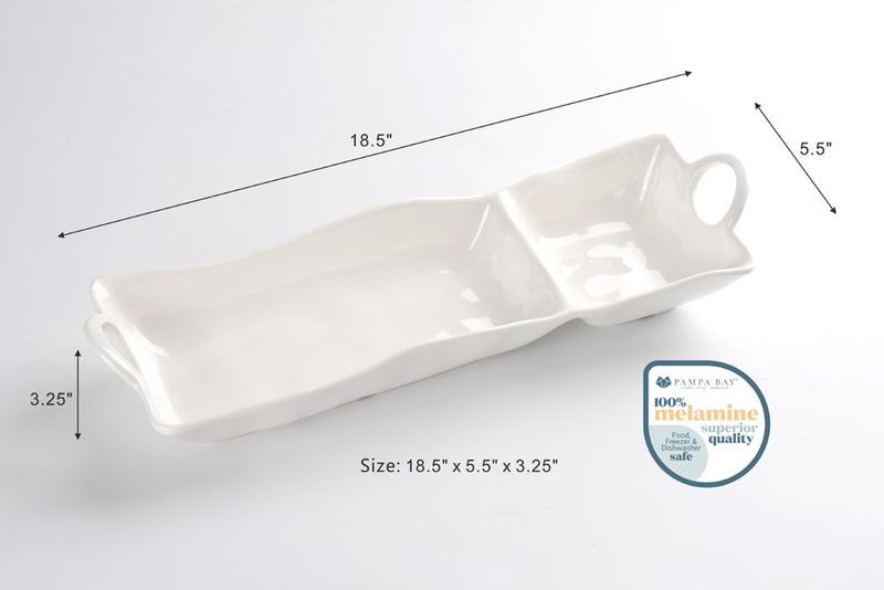 Pampa Bay - Ivy Melamine chip & dip - Limolin 