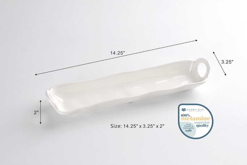 Pampa Bay - Ivy Melamine cracker tray - Limolin 