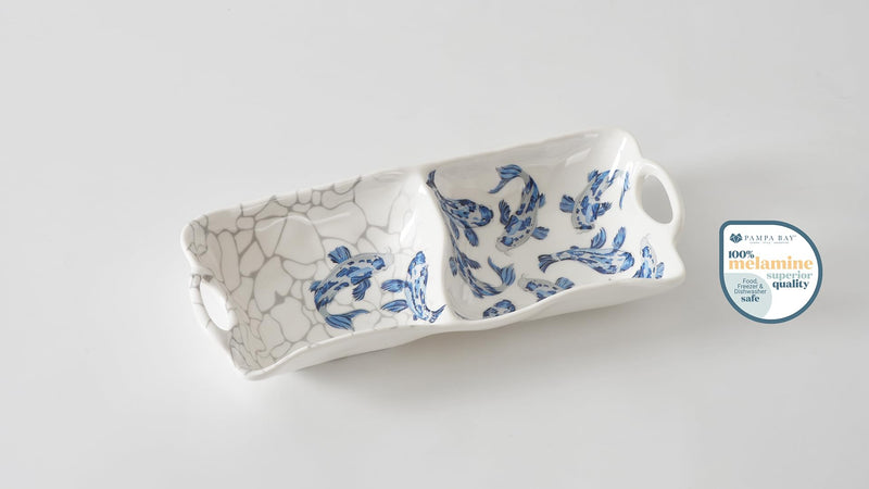 Pampa Bay - Koi Melamine 2-Section Server - Limolin 