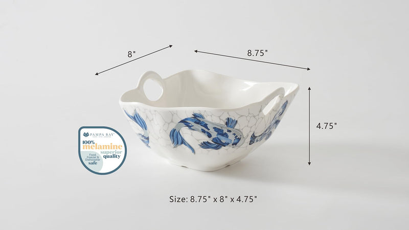 Pampa Bay - Koi Melamine Medium Bowl - Limolin 