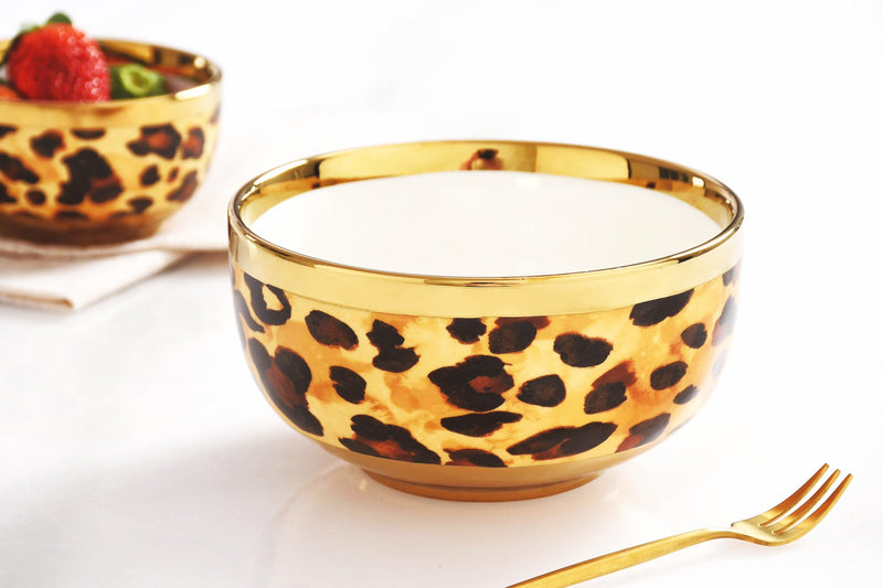 Pampa Bay - Leopard Print Bowl Collection - Limolin 