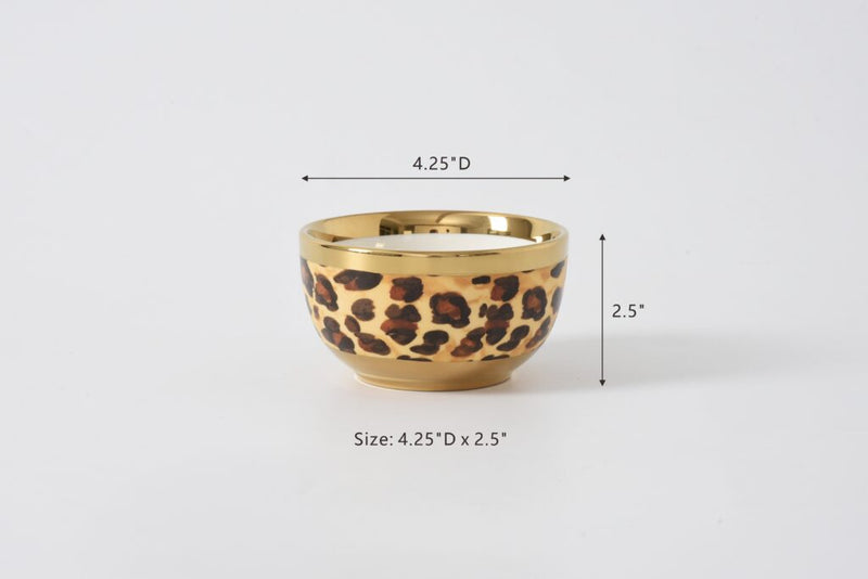 Pampa Bay - Leopard Print Bowl Collection - Limolin 