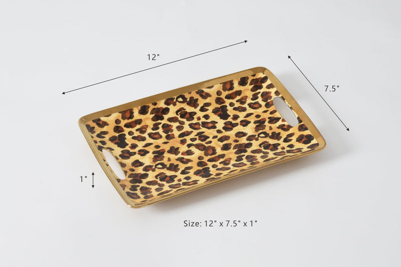 Pampa Bay - Leopard Print Small Tray - Limolin 