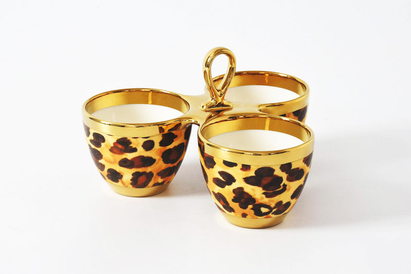 Pampa Bay - Leopard Print Triple Server - Limolin 