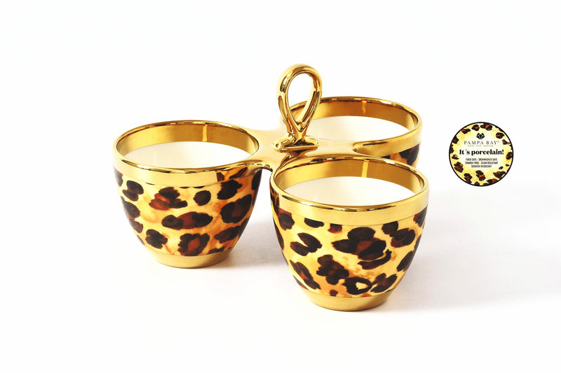 Pampa Bay - Leopard Print Triple Server - Limolin 