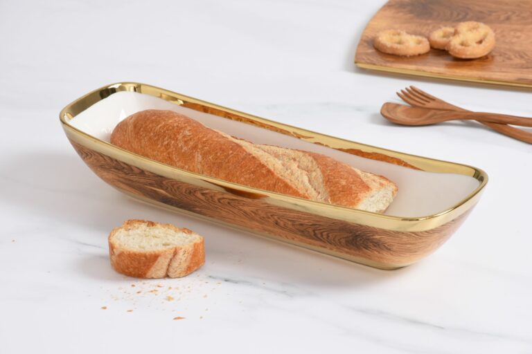 Pampa Bay - Madera Deep rectangular server - Limolin 