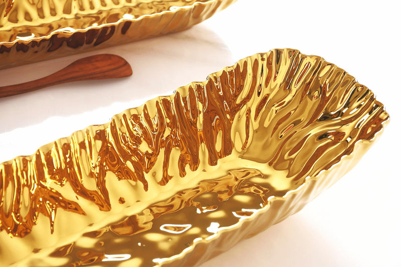 Pampa Bay - Mascali D'Oro Deep Rectangular Server - Limolin 