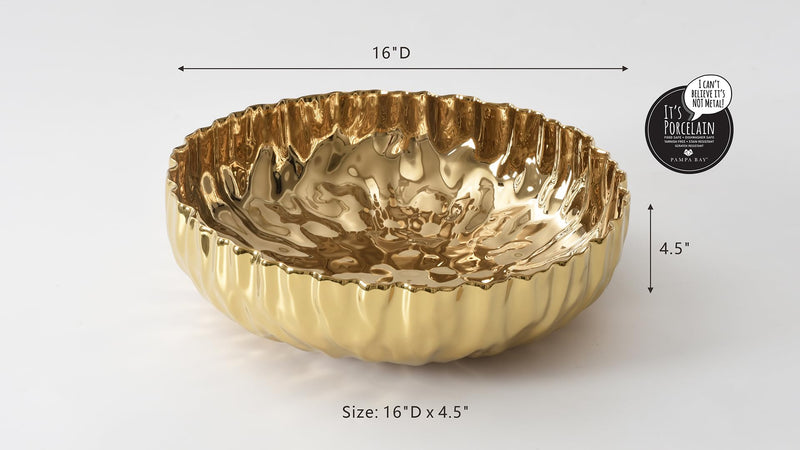 Pampa Bay - Mascali XL Shallow Bowl - Limolin 