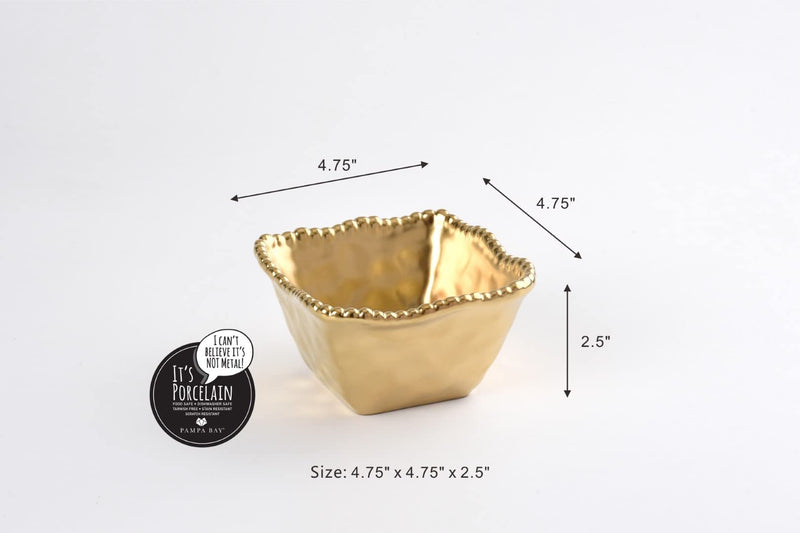 Pampa Bay - Monte Carlo Square Snack Bowl - Limolin 