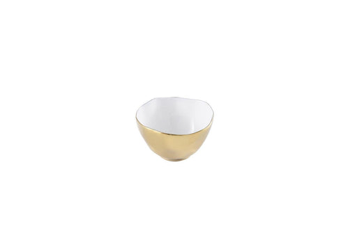Pampa Bay - Moonlight Snack Bowl White/Gold - Limolin 