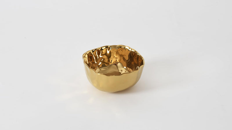 Pampa Bay - Portofino Gold Snack Bowl - Limolin 