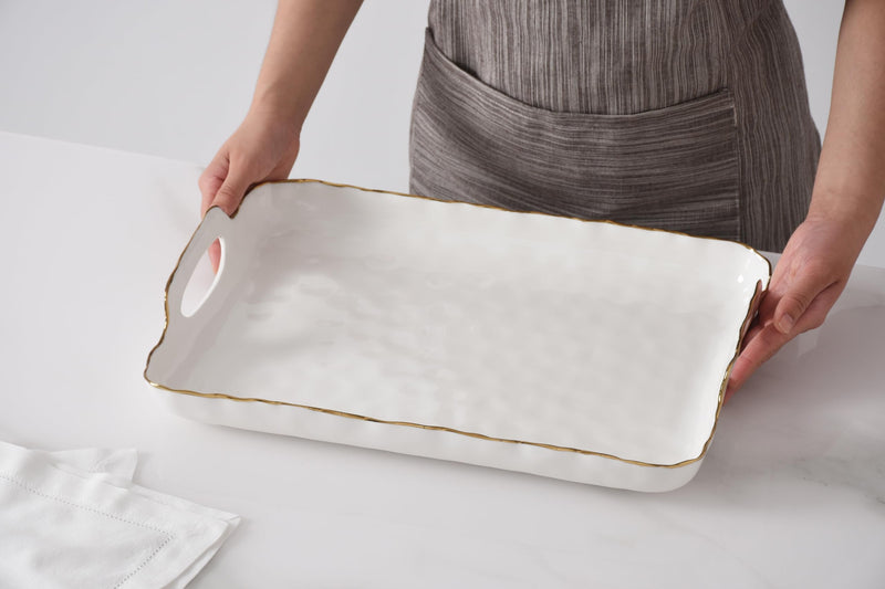 Pampa Bay - Portofino Rectangular Tray with Handles - Limolin 