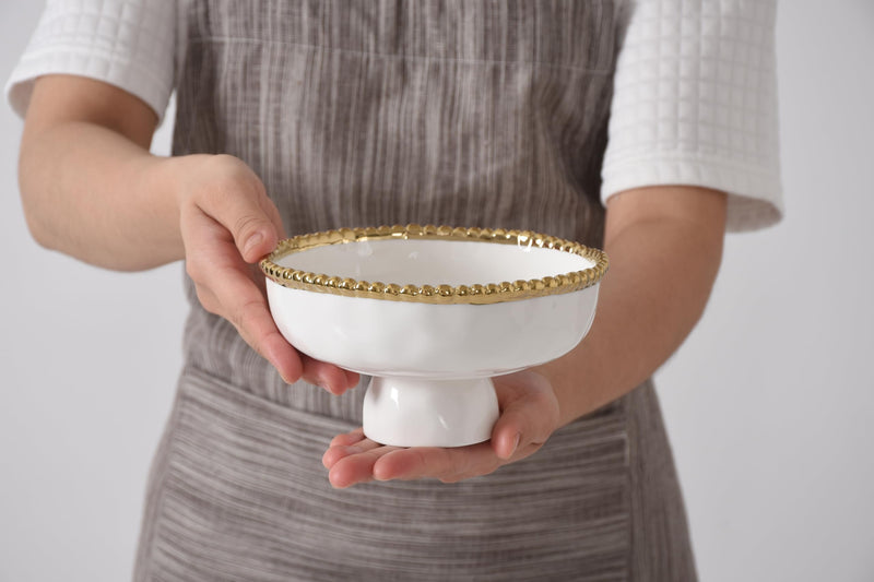 Pampa Bay - Salerno Footed Bowl Collection - Limolin 