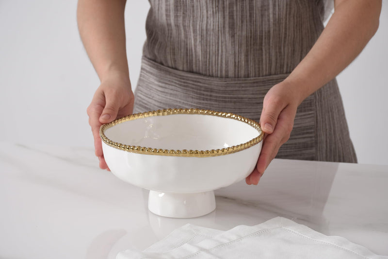 Pampa Bay - Salerno Footed Bowl Collection - Limolin 