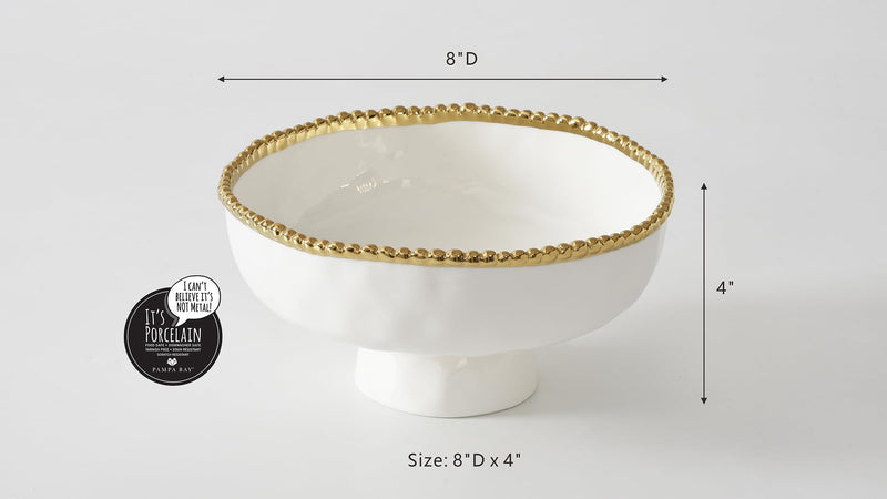 Pampa Bay - Salerno Footed Bowl Collection - Limolin 