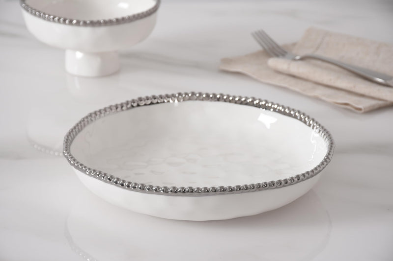 Pampa Bay - Salerno Medium Shallow Bowl - Limolin 