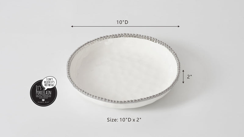 Pampa Bay - Salerno Medium Shallow Bowl - Limolin 