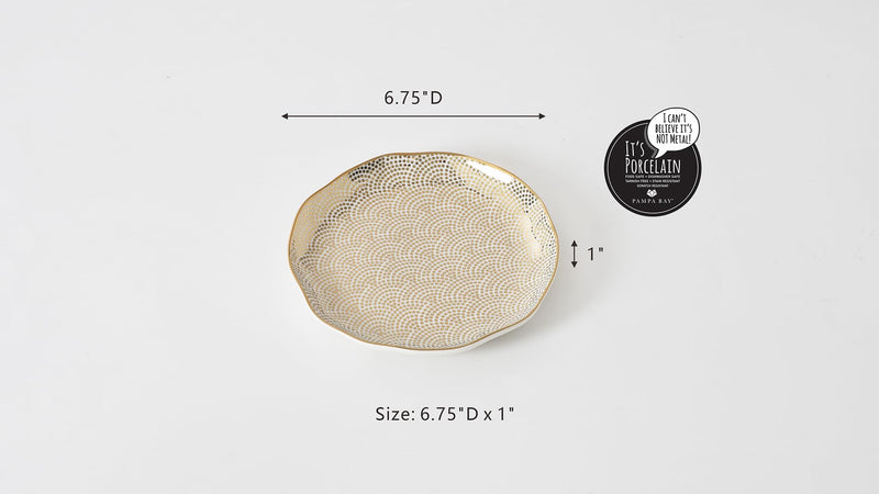 Pampa Bay - Sensu Appetizer/Dessert Plate - Limolin 