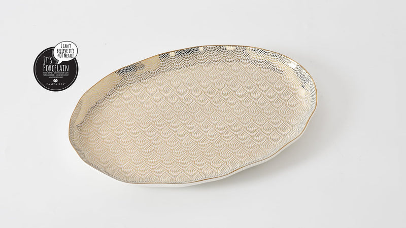 Pampa Bay - Sensu Large Oval Platter - Limolin 