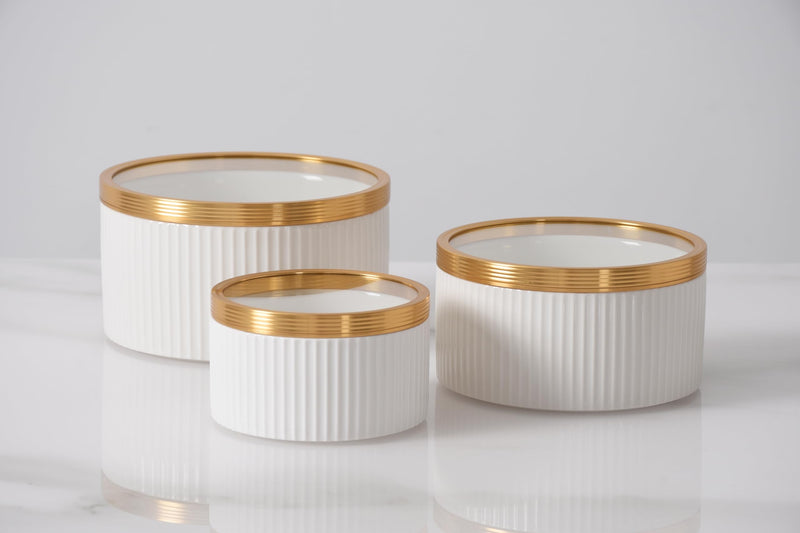 Pampa Bay - Tango Stacking Canister with Glass Lid Large - Limolin 