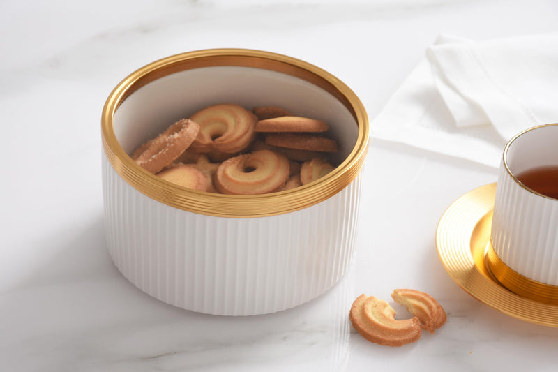 Pampa Bay - Tango Stacking Canister with Glass Lid Large - Limolin 