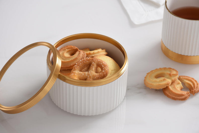 Pampa Bay - Tango Stacking Canister with Glass Lid Small - Limolin 