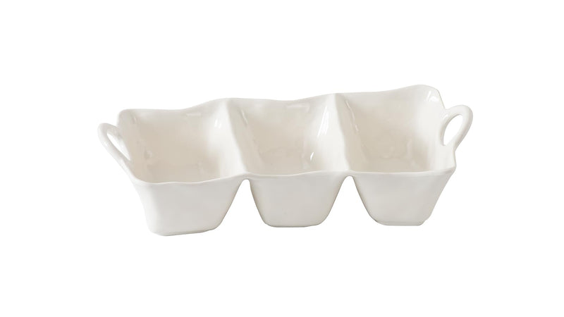 Pampa Bay - Waves Melamine 3-Section Serving Piece - Limolin 