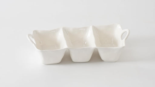 Pampa Bay - Waves Melamine 3-Section Serving Piece - Limolin 