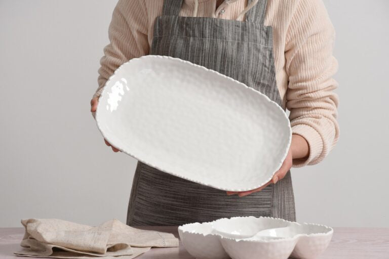 Pampa Bay - Waves Melamine medium serving platter - Limolin 